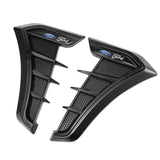 2PCS Ford Logo Shark Fin Car Side Fender Sticker Emblem