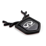Infiniti ABS Deer Car Rear Sticker Shield Trunk Emblem Badge Decal