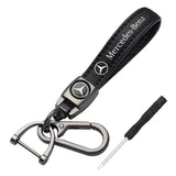 Mercedes Benz PU Leather Car Keyring Keychain