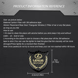 Lexus Metal Carbon Fiber Car Rear Sticker Shield Trunk Emblem Badge Decal