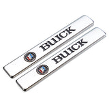 2pcs Buick Logo Car Fender Side Emblem Badge Sticker