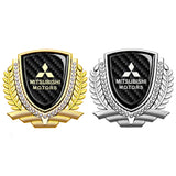 Mitsubishi Metal Diamond Car Rear Sticker Trunk Emblem Badge Decal