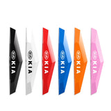 6pcs KIA TPU Car Door Anti-collision Protective Stickers Bumper Strip Decal