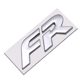 SEAT FR Logo Metal Car Front Hood Grille Emblem Bagde Rear Sticker Decal