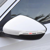 4pcs Audi Car Door Bumper Strip Anti-collision Protection Sticker