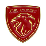 Peugeot Lion Head Logo Metal Car Rear Sticker Decal Auto Body Emblem Badge