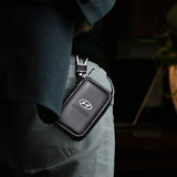 Hyundai PU Leather Car Key Bag Key Case