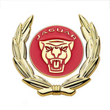 Jaguar Wheat Metal Car Window Sticker Emblem Badge Decal
