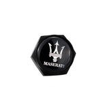 4pcs/set Maserati Logo Stainless Steel Car License Plate Bolts