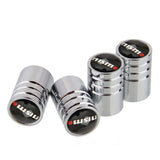 4pcs/set Nissan Nismo Z Logo Car Air Valve Stem Caps Auto Tyre Valve Covers