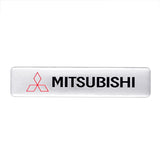 Mitsubishi Ralliart Logo Aluminum Alloy Car Sticker Nameplate Emblem Badge Decal