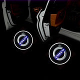 2pcs Volvo Wireless Car Welcome Door Laser Projection LED Light