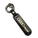 Audi Sline Carbon Fiber Car Logo Keychain Keyring