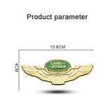 Land Rover Metal Wings Car Rear Sticker Auto Window Emblem Badge Decal
