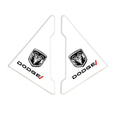 2PCS Dodge Car Door Corner Edge Cover Anti-Scratch Protective Sticker