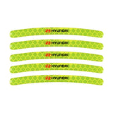 20pcs/set Hyundai Car Wheel Rim Warning Reflective Emblem Stickers