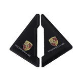 2PCS Porsche Car Door Corner Edge Cover Anti-Scratch Protective Sticker
