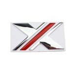 MG X Power Logo Metal Car Body Sticker Rear Emblem Badge