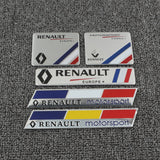 Renault Aluminum Alloy Car Body Sticker Nameplate Rear Emblem Badge Decal