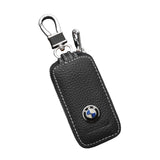 BMW Cowhide Car Key Case Key Cover Organizer
