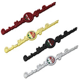 Alfa Romeo Metal Car Body Sticker Emblem Badge Decal
