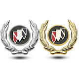 Buick Wheat Metal Car Window Sticker Emblem Badge Decal