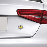 Ferrari Double Lion Metal Car Rear Sticker Auto Window Emblem Badge Decal