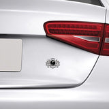 Tesla Double Lion Metal Car Rear Sticker Auto Window Emblem Badge Decal