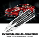 2pcs Volkswagen Rline GTI Logo Metal Car Side Fender Emblem Stickers