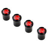 4pcs/set Suzuki Logo Car Air Valve Stem Caps Auto Tyre Valve Covers