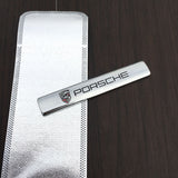 2pcs Porsche Logo Car Fender Side Emblem Badge Sticker