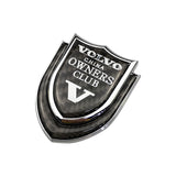 Volvo Shield Carbon Fiber Car Rear Sticker Window Emblem Badge Decal