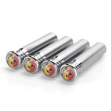 4pcs/set Abarth Logo Car Door Bolt Lock Pins Gate Lock Screws