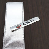2pcs Toyota TRD Logo Car Fender Side Emblem Badge Sticker