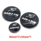 82mm BMW Car Front Bonnet Emblem 82mm Rear Badge 45mm Car Steering Wheel Center Sticker Decal
