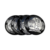 4pcs/set 56/75mm Mercedes Benz AMG Brabus Apple Tree Car Wheel Center Hub Cap Sticker Decal