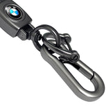 BMW Braided Rope Car Keychain Keyring Pendant
