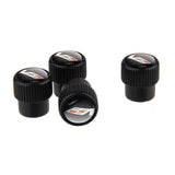 4pcs/set Cadillac Logo Car Air Valve Stem Caps Auto Tyre Valve Covers