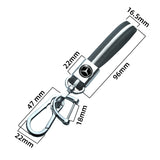 Mercedes Benz PU Leather Car Key Chain Holder Auto Keyring