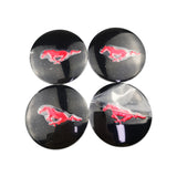 4pcs 56mm Ford Wolf Shelby RS ST Car Wheel Center Hub Cap Sticker Decal