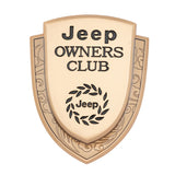 Jeep Metal Shield Car Rear Sticker Auto Window Emblem Badge Decal