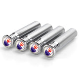 4pcs/set Maserati Logo Car Door Bolt Lock Pins Gate Lock Screws