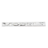 Tesla ModelX Letter Metal Car Rear Sticker Decal Emblem Badge