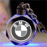 BMW Car Logo LED Light Keychain Key Pendant