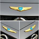 Buick Metal Wings Car Front Hood Sticker Emblem Badge Decal