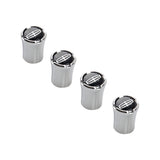 4pcs/set Lincoln Logo Car Air Valve Stem Caps Auto Tyre Valve Covers