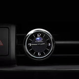 Subaru Car Interior Luminous Clock Quartz Watch