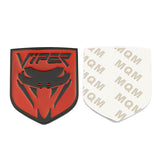 Dodge Viper Logo Metal Car Front Grille Emblem Badge Rear Sticker Decal