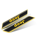2pcs Jeep Logo Car Fender Side Sticker Decal Emblem Badge