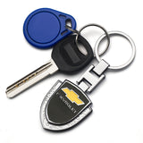 Chevrolet Logo Shield-shaped Metal Car Keychain
